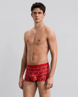 Aimer Men Seamless Trunk with Designer Print NS23M721
