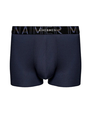 Aimer Men 25SS Silky Smooth Trunk with Logo Waistband