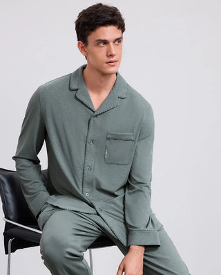 Aimer Men Hiber-Sleep AlgaeWear Long-Sleeve Top  NS41M521