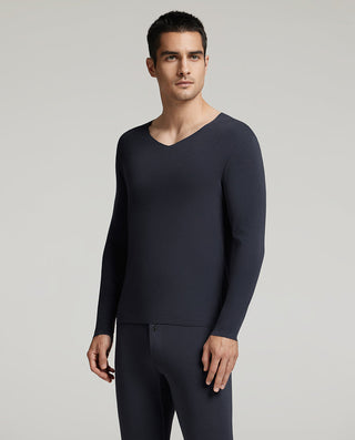 Aimer Men Milk Fiber Thermal Underwear Set