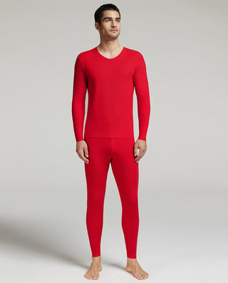 Aimer Men Milk Fiber Thermal Underwear Set