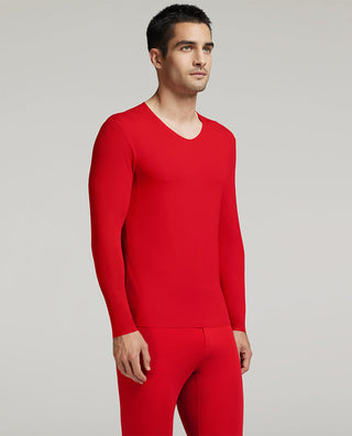 Aimer Men Milk Fiber Thermal Underwear Set