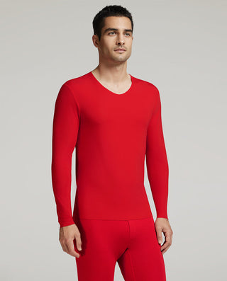 Aimer Men Milk Fiber Thermal Underwear Set