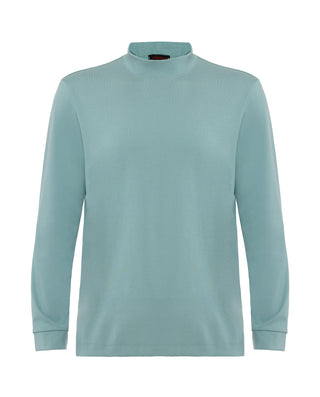 Aimer Men Mock Neck Long Sleeves Shirt