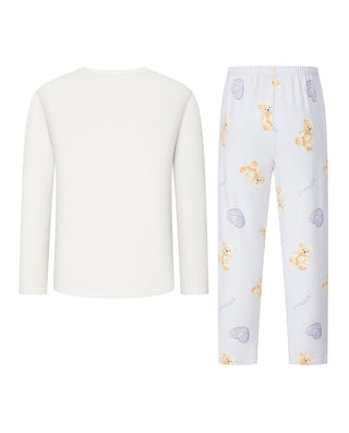 Aimer Kids Long-sleeved Homewear Set For Girls