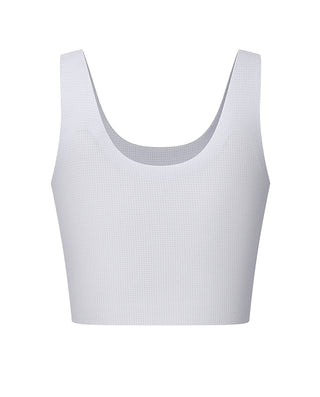AIMER JUNIOR Stage 1st Ice Touch Mesh Crop Top
