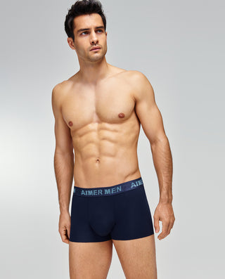 AIMER MEN 23AWSilky Smooth Boxer Briefs  NS23K051