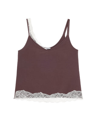 AIMER Algae Lace Cami Bra