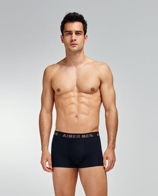 AIMER MEN 23AWSilky Smooth Boxer Briefs  NS23K051
