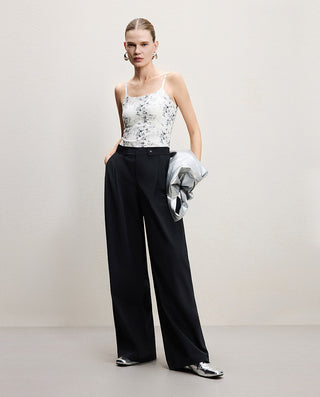 AIMER CHUANG Straight Cut Versatile Pants