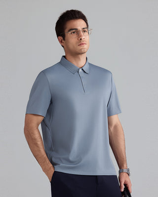 Aimer Business Camp Collar Short-Sleeve Shirt
