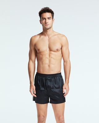 AIMER MEN Silk Loungewear Boxer Shorts NS42F662