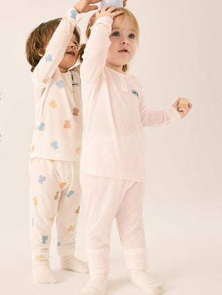 AIMER BABY Milk Foam Pajama Pants