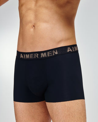 AIMER MEN 23AWSilky Smooth Boxer Briefs  NS23K051