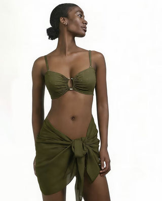 AIMER Summer Swimwear Bikini Set