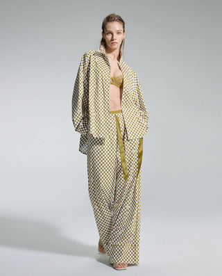 AIMER Cardigan Loungewear Set