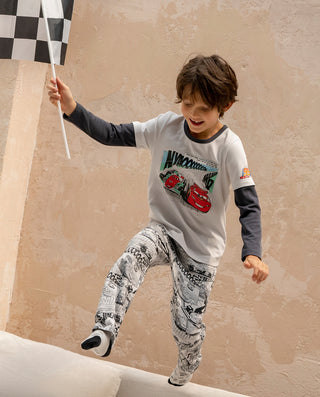 AIMER KIDS TrueMilk Boys' Homewear Set AK243F781
