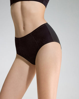 AIMER Siena Velvet Mid-Rise Boyshorts