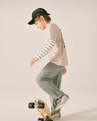 AIMER KIDS Skate Print Pajama Pants