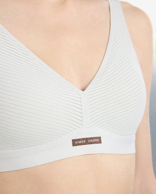 AIMER CHUANG Square-Neck Wireless Bra