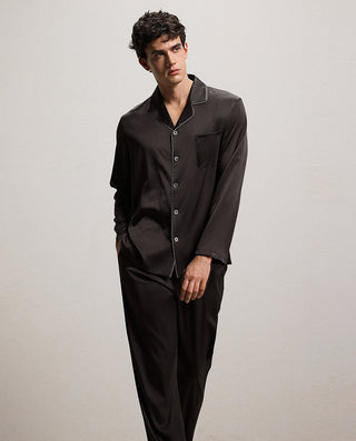 Aimer Men Silk Homewear Set