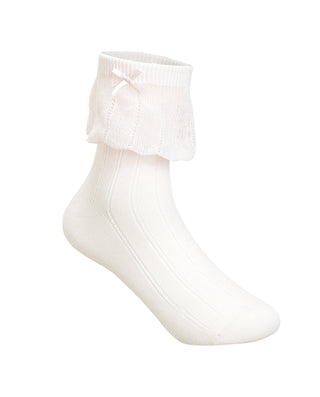 AIMER KIDS Lace Girls' Short Socks AK194C287