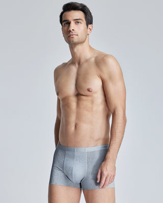 AIMER Cooling Jacquard High-Rise Trunks