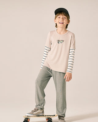 AIMER KIDS Skate Print Pajama Pants