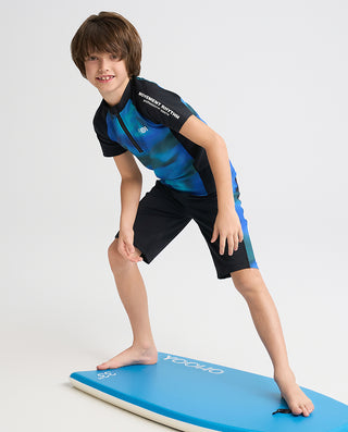 AIMER KIDS Surfer Short-Sleeved Swim Set
