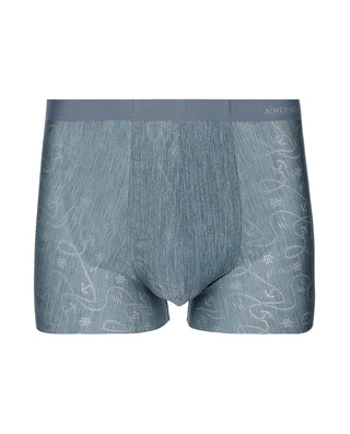 AIMER Cooling Jacquard High-Rise Trunks