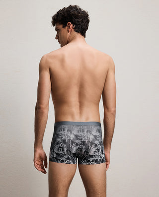 AIMER MEN U-COOL Mid-Waist Boxers NS23N082