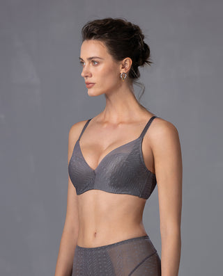 Aimer Body Breathable 3/4 Cup Bra with Soft Support