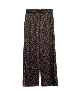 Aimer Silk Wide‑Leg Pants AM47C491