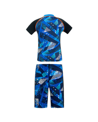 AIMER KIDS Short-Sleeved 3-Piece Swim Set