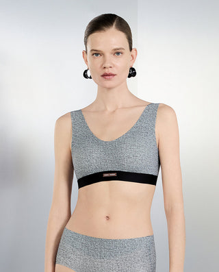AIMER CHUANG Round-Neck Wireless Camisole Bra