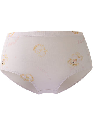 AIMER KIDS Teddy Print Mid-Rise Brief