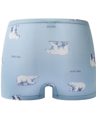 AIMER KIDS Polar Bear Mid-Rise Boxer