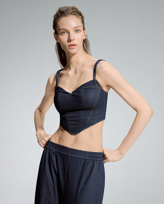 AIMER Denim-Inspired Wireless Bra