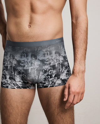 AIMER MEN U-COOL Mid-Waist Boxers NS23N082