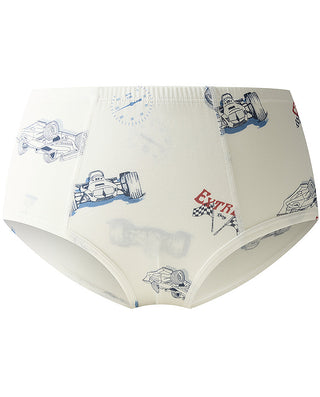 AIMER KIDS Racing Print Mid-Rise Brief