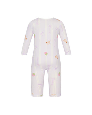 AIMER BABY Truemilk Strawberry Print Romper