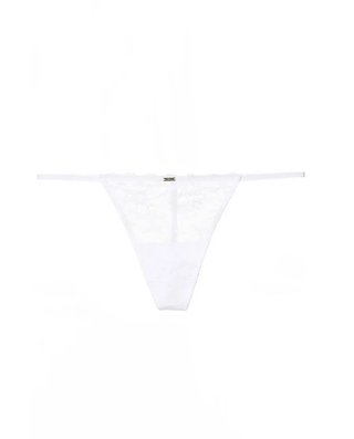 AIMER Lace Low-Rise T-Back Thong AM21D073