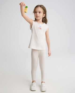 AIMER KIDS TrueMilk Fiber Girls' 9/10 Leggings AK182H941