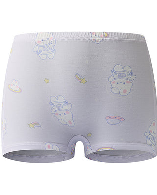 AIMER KIDS Girls Mid‑Rise Boxer Briefs AK123N753