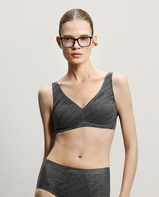 AIMER CHUANG Deep V Bralette Bras