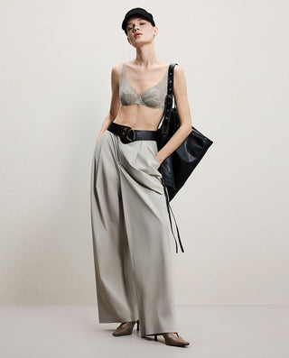 AIMER CHUANG Straight Cut Versatile Pants