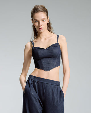 AIMER Denim-Inspired Wireless Bra
