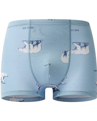 AIMER KIDS Polar Bear Mid-Rise Boxer