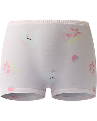 AIMER KIDS 2nd-Stage Girls' Mid-Rise Boyshorts AK123N757