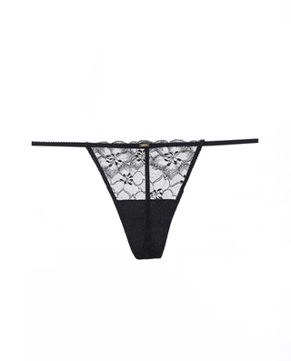 AIMER Lace Low-Rise T-Back Thong AM21D073